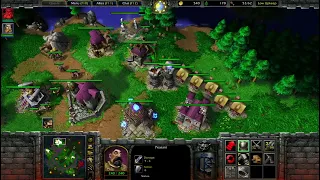 Epic 30 Minute Game - Level 6 Mountain King, Level 6 Paladin, Level 4 Alchemist - 1v1 - Warcraft 3