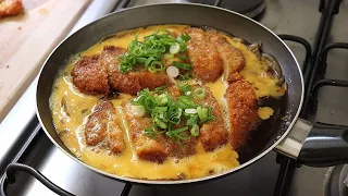 KATSUDON (カツ丼) | Como fazer Lombo hiper crocante com ovos