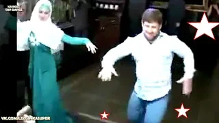 AKHMAD POWER !!! Ramzan Kadyrov Dancing Lezginka Chechen. best moment