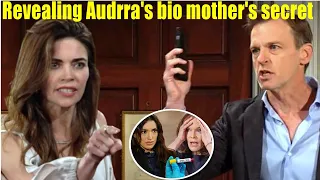 Tucker reveals to Victoria the secret of Audra's biological mother Young And The Restless Spoilers