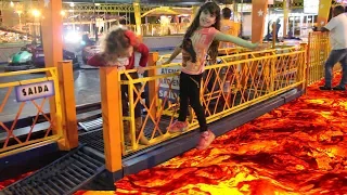 O CHÃO É LAVA !!! 🔥 THE FLOOR IS LAVA CHALLENGE - ЛАВА ЧЕЛЛЕНДЖ