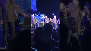 My video from 6 row: Se, Il Volo, Taormina, 11 June 2022.