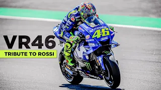 Melhores Momentos Valentino Rossi - Tribute to VR46 - A DESPEDIDA