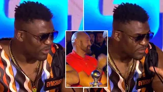 FRANCIS NGANNOU WARNS TYSON FURY “IT WILL BE VERY BAD FOR YOU” Joshua v Ngannou