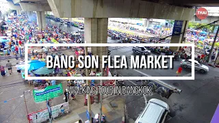 [4K] Bang Son Flea Market #4k #thailand #walking #bangkok #youtube #streetfood #weather #life