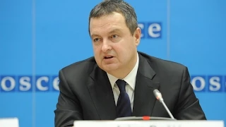 Press conference by OSCE Chairperson in Office, Serbian Foreign Minister Ivica Dačić