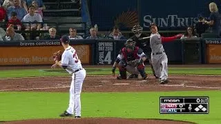 WSH@ATL: Turner hits first homer, ties the game