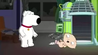 Stewie becomes a normal baby