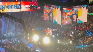 John Cena's surprise return at Money in the Bank, live in London (teases WrestleMania in London!)