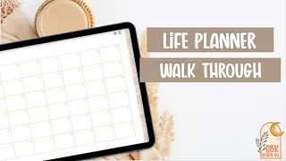 Undated Life Planner Overview | CBK Design Co. | New Release 3/16/24