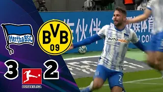Hertha Berlin vs Borussia Dortmund 3 - 2 Full Highlights Marco Richter Goal | GERMANY Bundesliga | 🎮