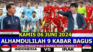 ⚽ TIMNAS INDONESIA VS IRAK!! Live RCTI!!. 06/06/2024. Berita Timnas Hari Ini.👉