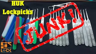 (994) Review: HUK 20-Piece Lock Pick Set (JUNK!)