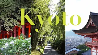 Wandering Around Kyoto - Trains, Cicadas, Hidden Bamboo Forest, Vegetarian/Vegan Restaurants