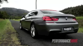 2013 BMW 650i Gran Coupe engine sound and 0-100km/h