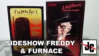 Sideshow Freddy Krueger and Furnace - A Nightmare on Elm Street