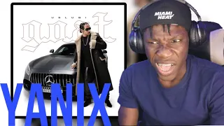 REACTING TO YANIX - g.o.a.t. uslugi |FULL ALBUM| (*RUSSIAN RAP REACTION) HE GOING CRAZYY