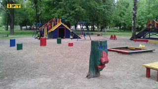 У Полтавському дендропарку планують облаштувати дитячий майданчик з екологічних матеріалів