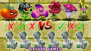 PVZ 2 10.7.1 Challenge Mega Gatling Pea And Scaredy Shroom Power Up Vs Lost City Gravestone