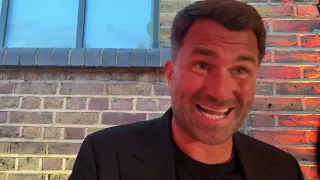 EDDIE HEARN: AJ & DILLIAN HAVE BETTER RESUMÉ THAN ‘2 FIGHTERS’ FURY/ USYK GETS KO’D/ F*** BOB ARUM