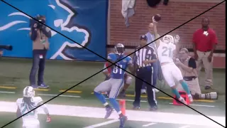 Brent Grimes crazy one handed interception