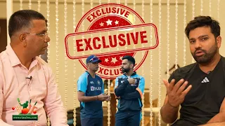 Rohit speaks on Dravid & Kohli