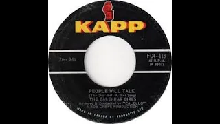 The Calendar Girls – People Will Talk  (The Sha-Rel-A-Ret Song) 1965