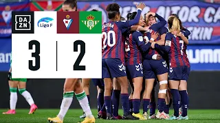 SD Eibar vs Real Betis Féminas (3-2)  | Resumen y goles | Highlights Liga F