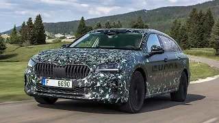 Skoda Superb 2024. Раскрыты интересные подробности и характеристики.