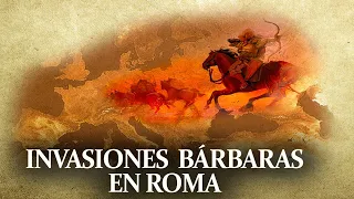 INVASIONES BARBARAS EN ROMA HISTORIA BARBAROS