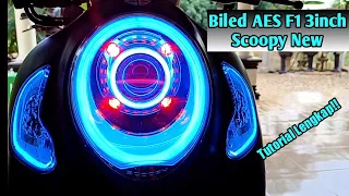 Pasang Biled AES F1 3inch Scoopy New