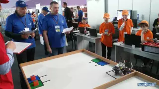 JuniorSkills Belarus 2016 - финал по компетенции "Мобильная робототехника"