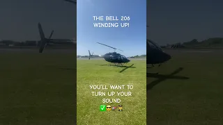 JET Engine start up! Bell 206.