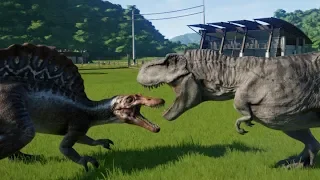 Dinosaur Gladiator Matches - Jurassic World Evolution part 04