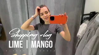 Shopping vlog LIME, MANGO