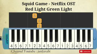 Red Light Green Light | Squid Game | Netflix OST | pianika
