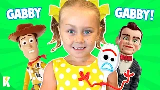 Ava Plays Gabby Gabby in Real Life! KidCity