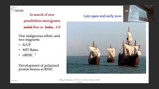 INT-18-3: A. Deshpande, "EIC project history"