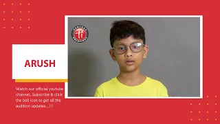 Audition of Arush (8, 4'2") For a National TVC | Kolkata | Tollywood Industry.com