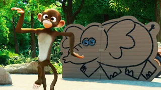 Hidden in Plain Sight | Decoys | Jungle Beat: Munki & Trunk | Kids Animation 2023