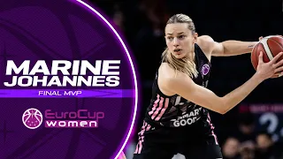 Marine Johannes's performance as MVP of the EuroCup Women 2022-23 Final Game