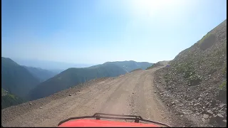 თუშეთის გზა - Tusheti Extreme Road Seen by Fj Cruiser's Eyes 👀