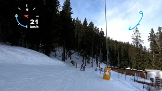 Bansko, piste 1