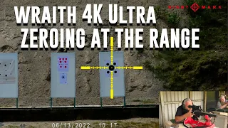 New Sightmark Wraith 4K Ultra - Zeroing on the range