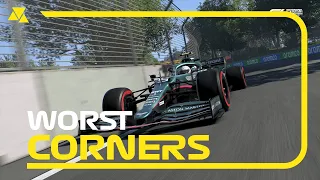 Worst corners on every F1 2021 tracks