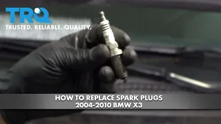 How to Replace Spark Plugs 2003-2010 BMW X3