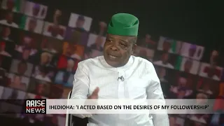 I Left the PDP Based on the Desires of My Large Followership -Ihedioha