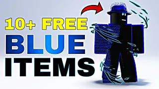 10+ FREE BLUE ITEMS ROBLOX! 😯🔵