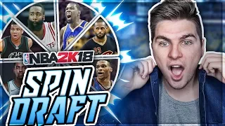 SPIN THE WHEEL DRAFT! NBA 2K18 PACK AND PLAYOFFS