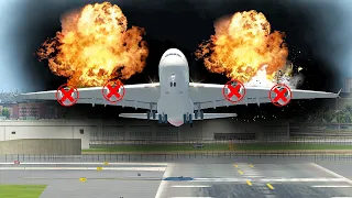 A380 Pilot Saves All Passengers With Emergency Landing [XP11]